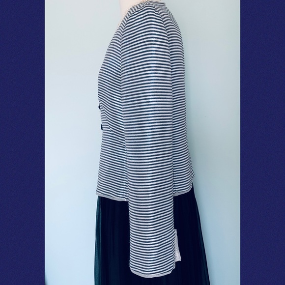 HOST PIC Armani Collezioni Metallic Blazer 14 NWT - Picture 4 of 8